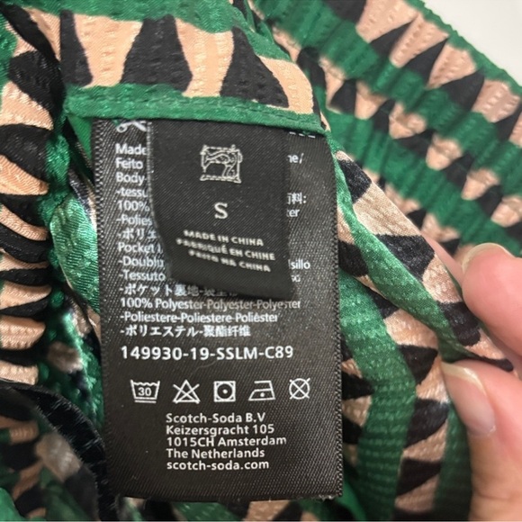 Scotch & Soda Bold Patterned Maxi Skirt Size Small - Picture 3 of 3